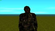 Член группировки Спектрум в кожаной куртке из S.T.A.L.K.E.R v.2 для GTA San Andreas миниатюра 1