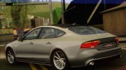 Audi A7 для GTA San Andreas миниатюра 2