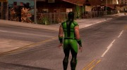 Mortal Kombat X Klassic Human Reptile para GTA San Andreas miniatura 2