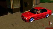 BMW 5-er E34 for GTA San Andreas miniature 1