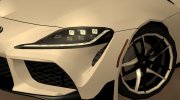 2019 Toyota GR Supra (A90) Low Poly для GTA San Andreas миниатюра 4