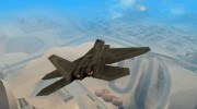 F-22 Raptor для GTA San Andreas миниатюра 7