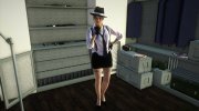 Claire Redfield Noir для GTA San Andreas миниатюра 3