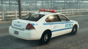 NYPD Chevrolet Impala HD для GTA 5 миниатюра 4