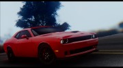 Dodge Challenger SRT Hellcat 2015 для GTA San Andreas миниатюра 1