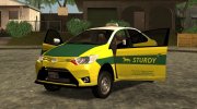 Toyota Vios Sturdy Taxi Philippines для GTA San Andreas миниатюра 4