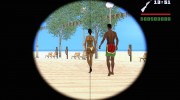 Sniper HD для GTA San Andreas миниатюра 4