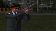 Капитан милиции России в кителе для GTA San Andreas миниатюра 1