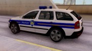 Škoda Scout Croatian Police Car для GTA San Andreas миниатюра 8