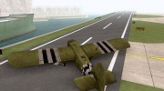 Самолёт из игры В тылу врага 2 для GTA San Andreas миниатюра 5