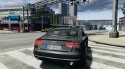 Audi A8 2010 для GTA 4 миниатюра 4