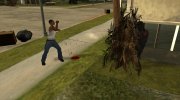 Неадекватный пед с миниганом para GTA San Andreas miniatura 9