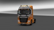 Скин для DAF XF Euro 6 Nielsen para Euro Truck Simulator 2 miniatura 2