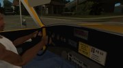 Checker Marathon Yellow Cab для GTA San Andreas миниатюра 12