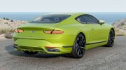 Bentley Continental GT Speed 2025 для BeamNG.Drive миниатюра 3