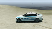 NYPD BMW 350i para GTA 4 miniatura 2