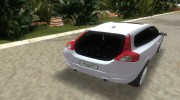 Volvo C30 для GTA Vice City миниатюра 3