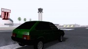 Ваз 2109 Коротко-крылое Такси for GTA San Andreas miniature 4