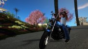 Harley-Davidson FXDB - Dyna Street Bob 2017 for GTA San Andreas miniature 1