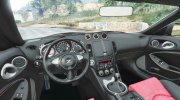 2016 Nissan 370Z Nismo Z34 для GTA 5 миниатюра 9