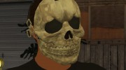 HD Скин GTA ONLINE в маске черепа for GTA San Andreas miniature 2
