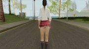 Momiji Sexy Schoolgirl для GTA San Andreas миниатюра 3