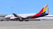 Boeing 777-200ER Asiana Airlines para GTA San Andreas miniatura 3