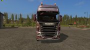 Scania R730 для Farming Simulator 2017 миниатюра 5