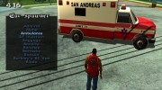 Vehicles Spawner для GTA San Andreas миниатюра 3