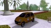 Daewoo Matix Taxi для GTA San Andreas миниатюра 1