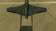 De-Havilland-Vampire ver 2.0 для GTA San Andreas миниатюра 5