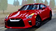 Nissan GTR 2017 для GTA San Andreas миниатюра 1