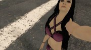 Paige from WWE 2015 для GTA San Andreas миниатюра 3