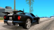 Bullet GT Drift para GTA San Andreas miniatura 4