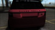 Range Rover SVR 2018 for GTA San Andreas miniature 3