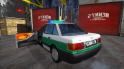 Audi 80 B3 - Polizei (Полиция) para GTA San Andreas miniatura 4