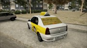 Renault Logan Яндекс Такси for GTA San Andreas miniature 2