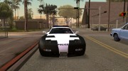 ZR-350 SFPD Police Pursuit car para GTA San Andreas miniatura 5