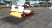 Flinstones Car для GTA Vice City миниатюра 3