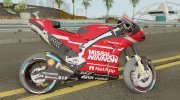 Ducati Desmosedici GP19 Andrea Dovizioso for GTA San Andreas miniature 4