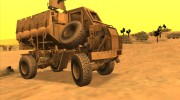 MRAP Buffel from CoD Black Ops 2 para GTA San Andreas miniatura 3