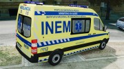 INEM Ambulance para GTA 4 miniatura 4