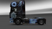 Скин Asari для Scania Streamline para Euro Truck Simulator 2 miniatura 4
