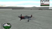 P-47 Thunderbolt для GTA San Andreas миниатюра 1