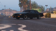 1987 Buick GNX 1.6 for GTA 5 miniature 2