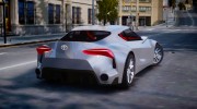 Toyota FT-1 Concept 2014 para GTA 4 miniatura 3