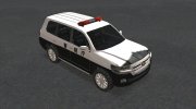 2016 Toyota Land Cruiser Patrol Car (SA Style) for GTA San Andreas miniature 1