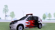 Renault Sandero Policia для GTA San Andreas миниатюра 1