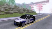 Fiat Albea Police Turkish para GTA San Andreas miniatura 1