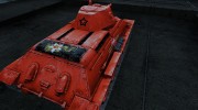 Т-34 (ко Дню Победы легендарный Т-34 в красном) для World Of Tanks миниатюра 4